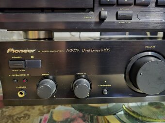Pioneer A307R +CT-W208R zosilňovač a dual deck - 3