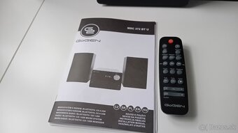 Mikro HiFi systém GoGEN MSC 372 BT U čierna farba - 3