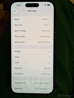 Iphone 15 black 128GB - 3