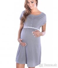 Nová tehotenská a materská nočná košeľa - 3