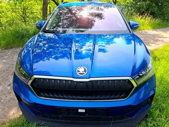 Škoda Enyaq iV 60,modrá RS metalíza,132kW,kamera,2021-tka - 3