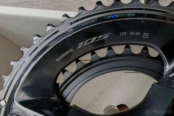 Shimano 105 FC-R7100 HTII kľuky, 2x12, 50/34T 175mm - 3