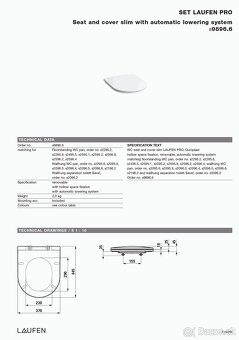 závesné wc LAUFEN PRO - 3