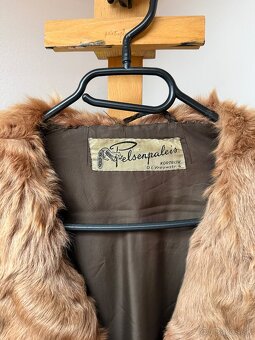 Predám pravý vintage kožuch Pelsenpaleis (Belgicko) - 3