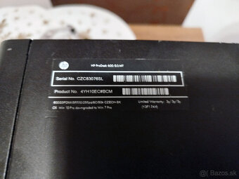 PC HP Core i5-6500, 8GB DDR4, RX460 - 4GB, 256GB SSD M.2 - 3