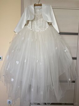 Šaty na 1.sv.prijímanie, družičkovské šaty - 3