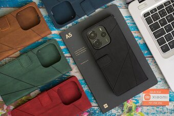 Dvojfarebné zatváracie puzdro pre Xiaomi, Redmi, Poco - 3