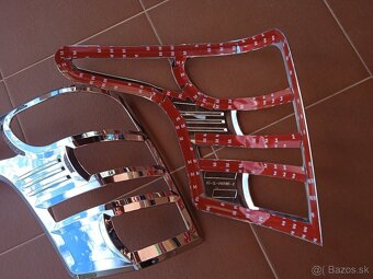 Predám chromové krytky svetiel MITSUBISHI L200 2015-2019. - 3