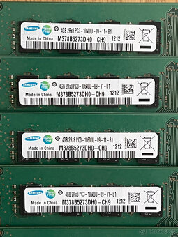 Predám pamäťové moduly DDR3 4GB - 3