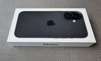 iPhone 16 128GB Black - NOVY - NEROZBALENY - 3
