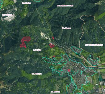 Vrútky – 3.500 m2 LESOV (Urbáru) - 3
