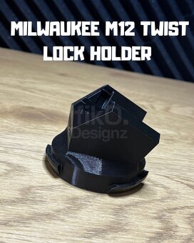 Milwaukee M12 Twist Lock Holder - 3