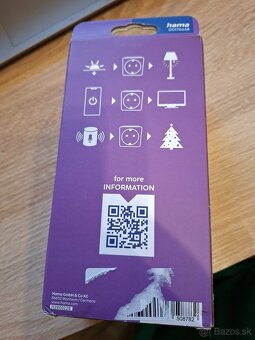 Zásuvka Hama Smart WLAN, Matter, ovládaná hlasom a app - 3