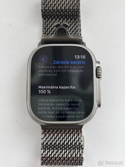 Apple Watch Ultra 2 titanium milaneese loop - 3