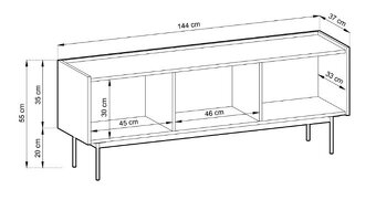Komoda / TV stolík - 3