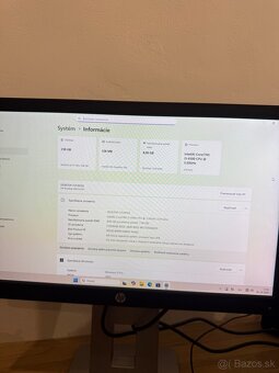 Pc zostava HP ProDesk, i5, ssd, Win 11, Monitor - 3