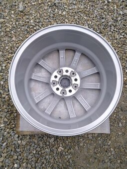 17" alu BMW 5 x 112 + TPMS originál TOP stav + zimné pneu - 3