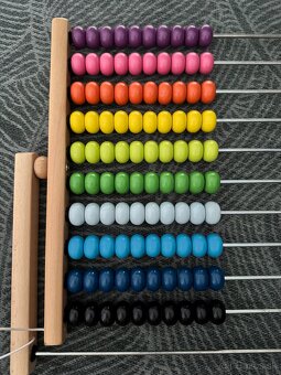 Počítadlo drevené, zn Ikea - 3