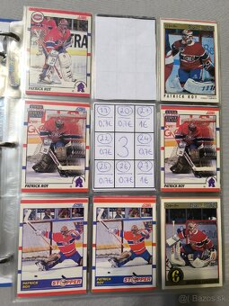 Hokejové kartičky - Patrick Roy 1 - 3