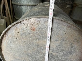 Pozinkovaný sud 225l meva - 3