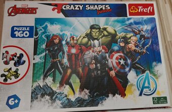 Puzzle rôzne od 6 rokov - 3