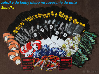 Záložky do knihy, Micro SD karta Samsung, USB kľúč SanDisk - 3