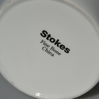 2 anglické porcelánové hrnčeky - Hrušky a Slivky - 3