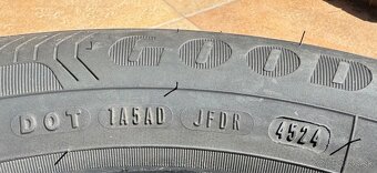 Predám nové letné pneumatiky Goodyear 185/65 R15 - 3