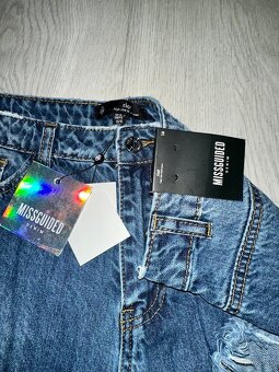 missguided stylove roztrhane dzinsy-rifle s visackou - 3
