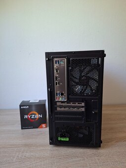 Herný pc 6jadro Ryzen 5 5500 3,60ghz/16GB/NVME/RX6600 8GB - 3