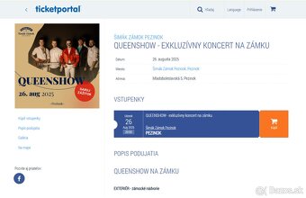 QueenShow na Zámku Šimák Pezinok - 3