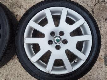 Predám hliníkové disky Fabia RS - 3