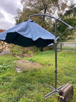 Záhradný slnečník plne funkčný - 3