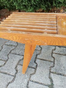 RETRO stolík, retro taburetka - 3