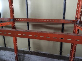 Predám pevné paletové regály - 3