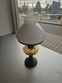 Krásna stara petrolejova lampa - 3