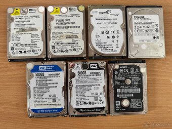 HDD disky 2,5" / 3,5" rôzne modely - 3