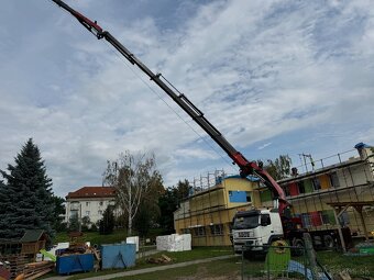Autodoprava s hydraulickou rukou, práca s HR - 3