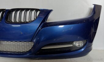 BMW E90/ E91 kompletný predny nárazník, montego blue, A51 - 3