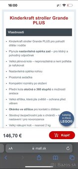 Športový kočík kinderkraft - 3