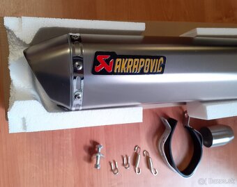 Nová ladená koncovka výfuku Akrapovič dlhá verzia 470mm - 3