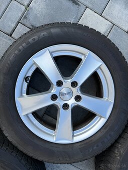 Dezent 16"ALU disky R16 5x112 ET48 6,5J x 16H2 VW ŠKODA SEA - 3