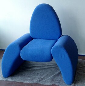 Stoličky, kreslo, nočný stolík - retro. - 3