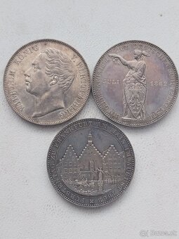 Mince strieborne Toliare a 5 marka nemecko - 3