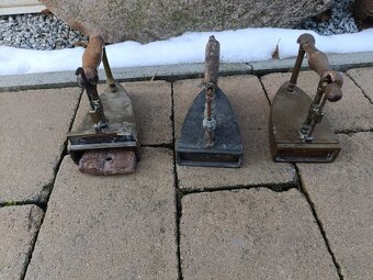 Predam  3 stare mosadzne zehlicky - 3