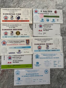 Futbalové vstupenky - 3