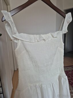 Biele šaty H&M veľkosť S - 3