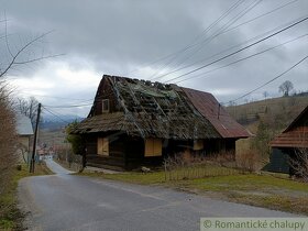 Drevenica v okrajovej časti obce Lutiše - 3