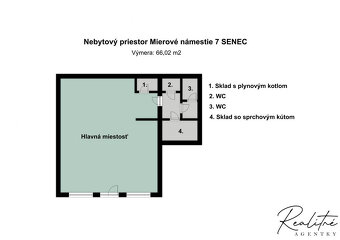 Multifunkčný, bezbariérový priestor v tichej pasáži v centre - 3