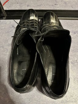 Mužské spoločenské kožené topánky - 3